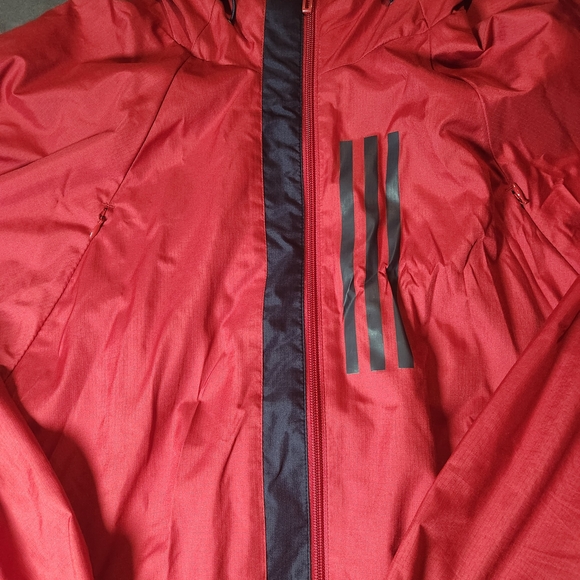 adidas Red and Black Men's Jacket XXL EUC - Picture 3 of 7